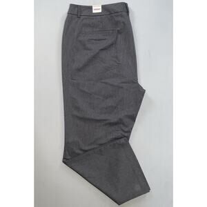 Dockers Women's Flat Front Chino 'Metro Pant'. Gray, Women's 22W Short. NWT!